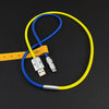 "Color-blocking Chubby" Charge Cable - Dark Blue+Yellow