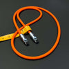 "HyperTransfer Chubby" USB 3.2 Gen2×2 Cable - For Fast Iphone 15 Series Transfer. - Orange