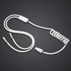 "Chubby Plus" 2 IN 1 Fast Charge Cable (C+Lightning) - White