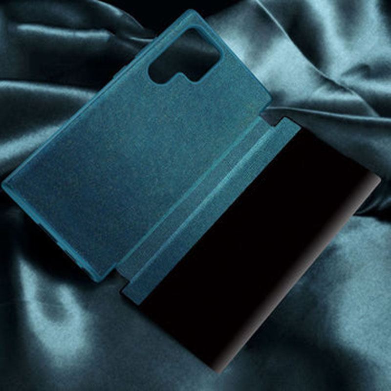 Samsung 24 Ultra Plain Leather Anti-Fall Mobile Phone Case