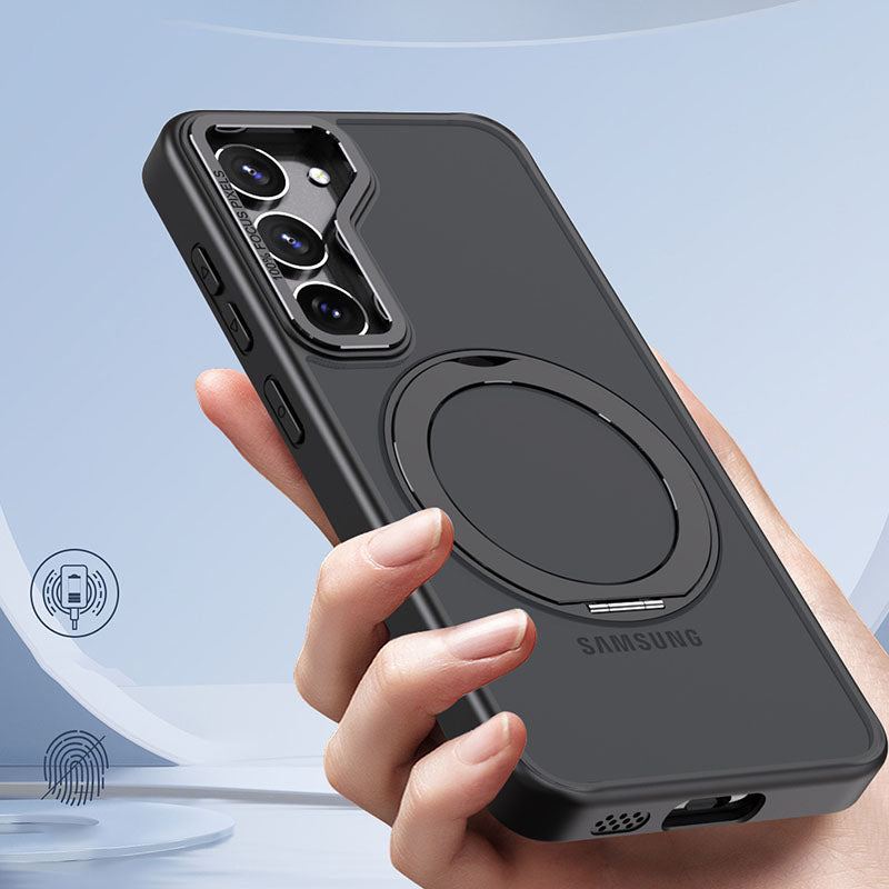 Samsung S24 Ultra Rotating Magnetic Holder Mobile Phone Case