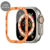 "Scale Bezel" Protective Case For Apple Watch - Orange