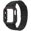 "Smart All-In-One" Magnetic Silicone Band For Apple Watch - Black
