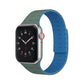 "Sport Dual-tone Strap" Silicone Magnetic Breathable Band for Apple Watch