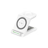 3-In-1 Magnetic Retractable Stand Wireless Charging - White