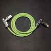 "Travel-Friendly Compact" 4-In-1 Neon Fast Charging Cable - Green