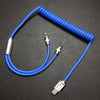 "Chubby" 2 In 1 Charge Cable - Blue