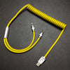"Chubby" 2 In 1 Charge Cable - Yellow