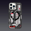 "Ultimate Protection" Magsafe iPhone Case with Mech Design - Black Set