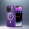 "Chubby" Clear Magnetic iPhone Case - Purple