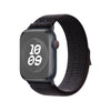 "Woven Band" Sport Gradient Nylon Band For Apple Watch - Black