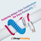 "Curly Chubby“ verstellbares zweifarbiges Chubby-Kabel 