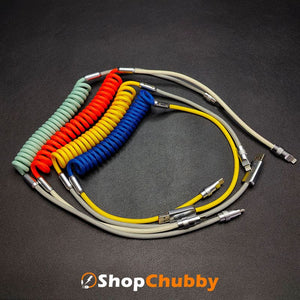"Curly Chubby“ verstellbares zweifarbiges Chubby-Kabel 