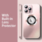 "Cyber" Crystal Clear iPhone Case With Built-in Lens Protector