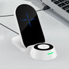 "Cyber" MagSafe Folding Vertical Wireless Charger - White