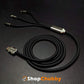 "Chubby Infinity" 3 IN 1  Fast Charge Cable (C+Lightning+Micro)