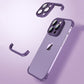 Real Bare Metal Feel - Corner Protection Frame & All-Inclusive Lens Film For Iphone