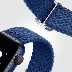 "Stripe Band" Nylon Braided Band For Apple Watch